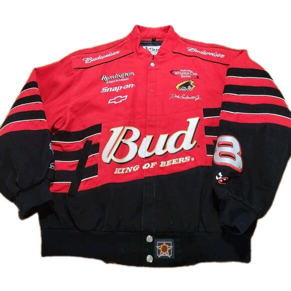 Chase Other - Dale Earnhardt Jr. #8 Budweiser Chase Authentics Racing Jacket Size XL
